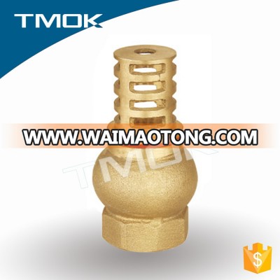 water pump brass body DN 15 check valve with thread material Hpb57-3 in OUJIA VALVE FACTORY