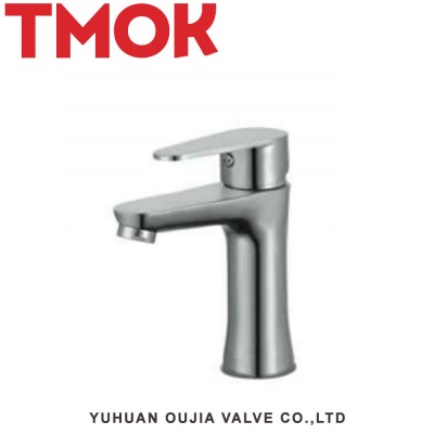 bathroom kitchen single hole stainless steel faucets brushed faucet